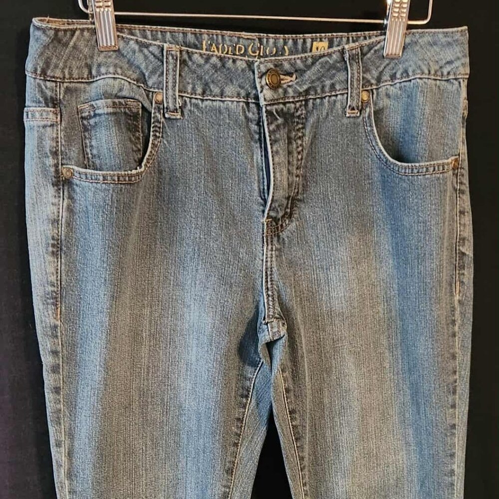 Faded Glory Classic Women's 10 Petite 5 Pocket Denim Jeans
